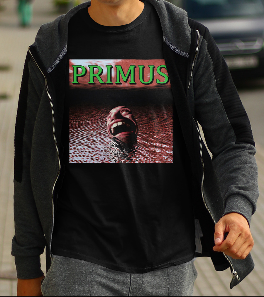 Primus Surreal Floating Head In Water T-Shirt
