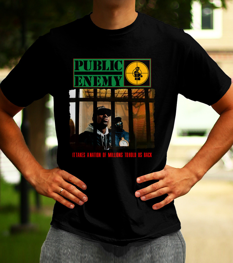 Public Enemy It Takes A Nation Of Millions To Hold Us Back T-Shirt
