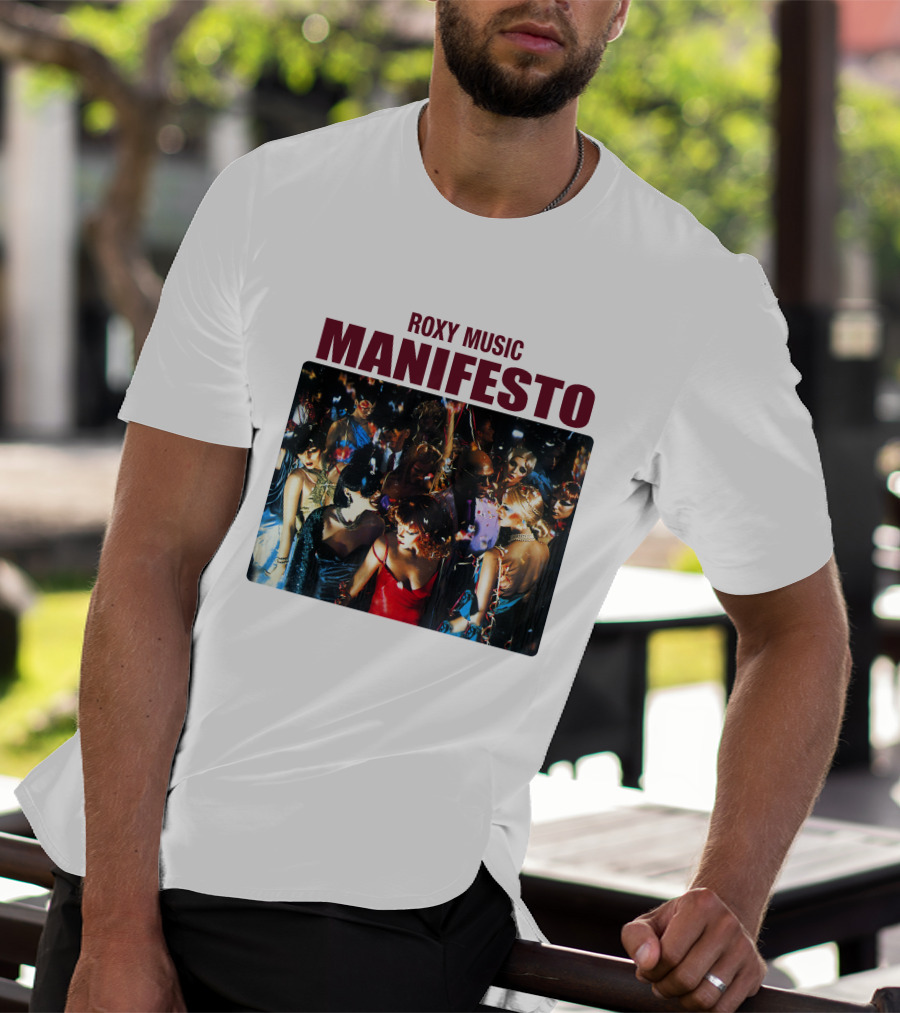 Roxy Music Manifesto Album Cover Artwork T-Shirt