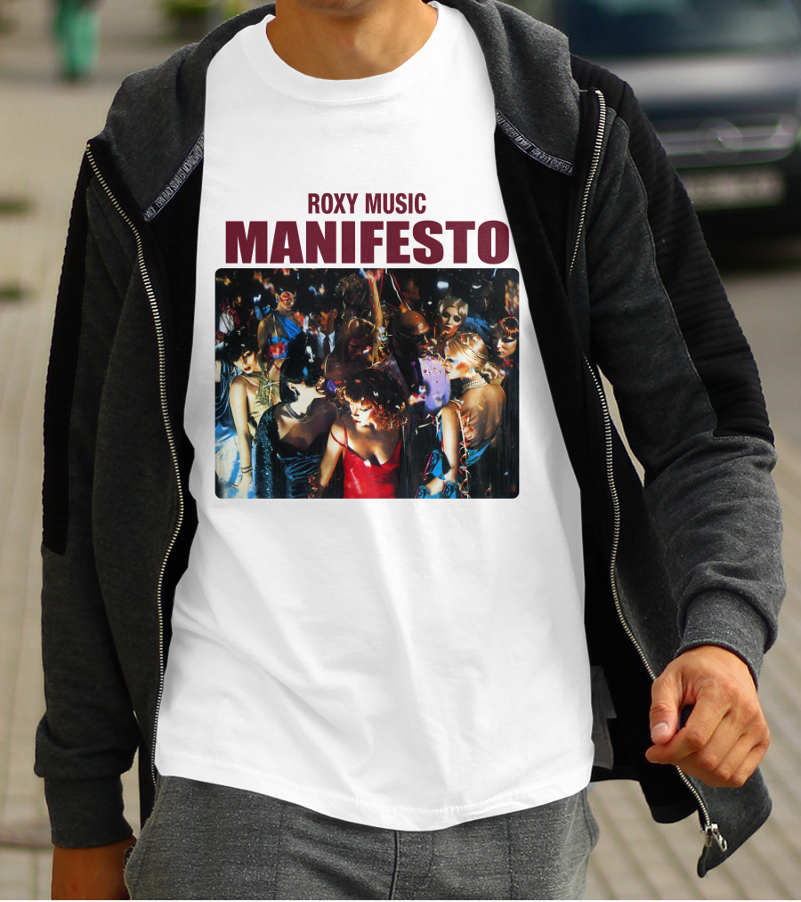 Roxy Music Manifesto Album Cover Artwork T-Shirt