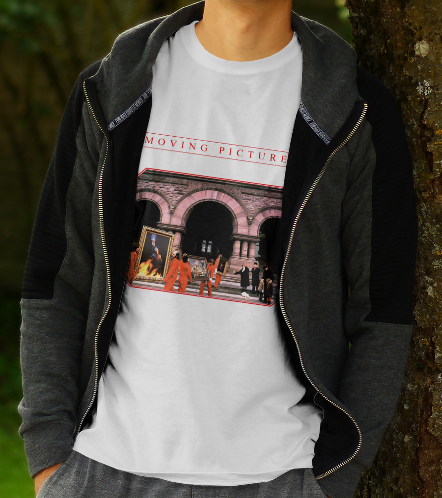 Moving Pictures Album Cover Artwork T-Shirt