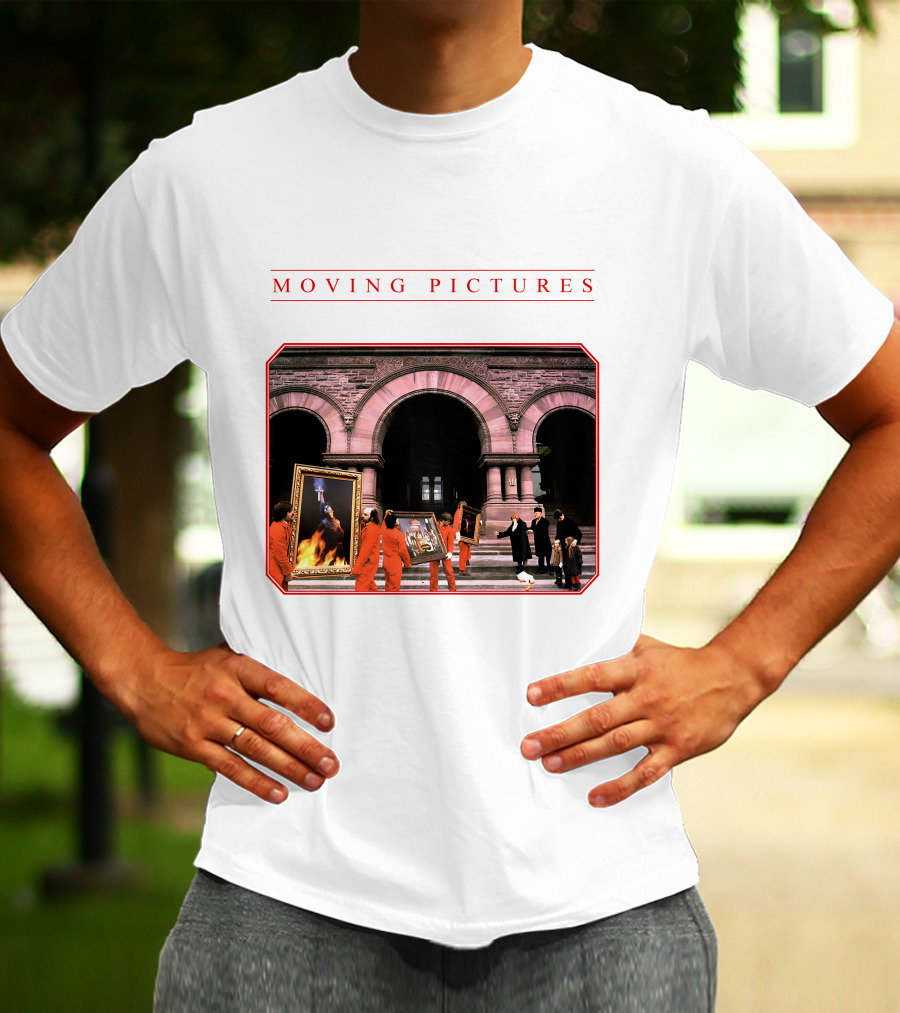 Moving Pictures Album Cover Artwork T-Shirt