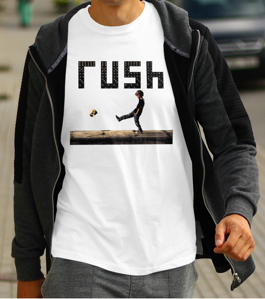 Rush Roll The Bones Skull Kick T-Shirt