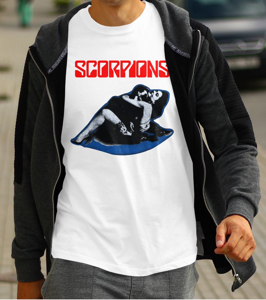 Scorpions Blackout Album Cover Art Retro T-Shirt