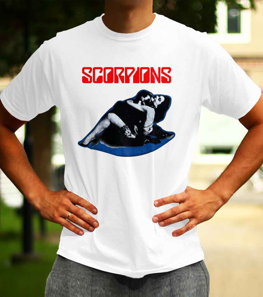 Scorpions Blackout Album Cover Art Retro T-Shirt