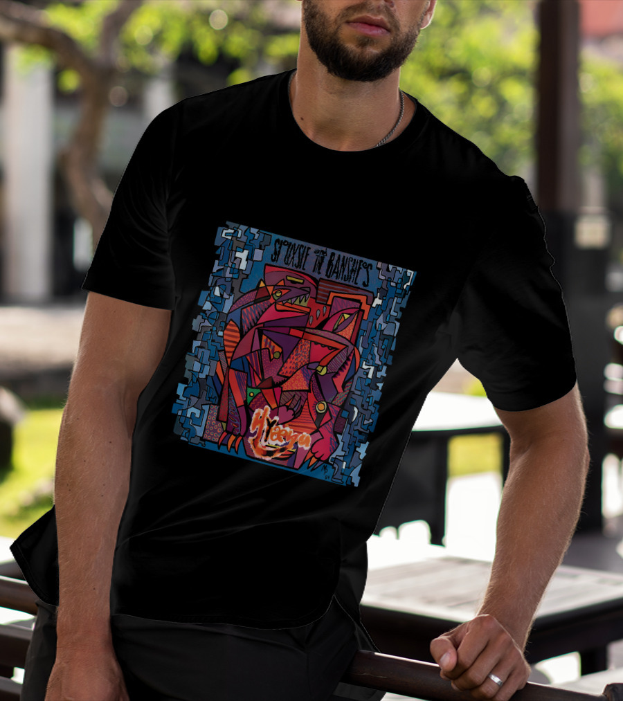 Siouxsie And The Banshees Mantaray Album Art Satb T-Shirt