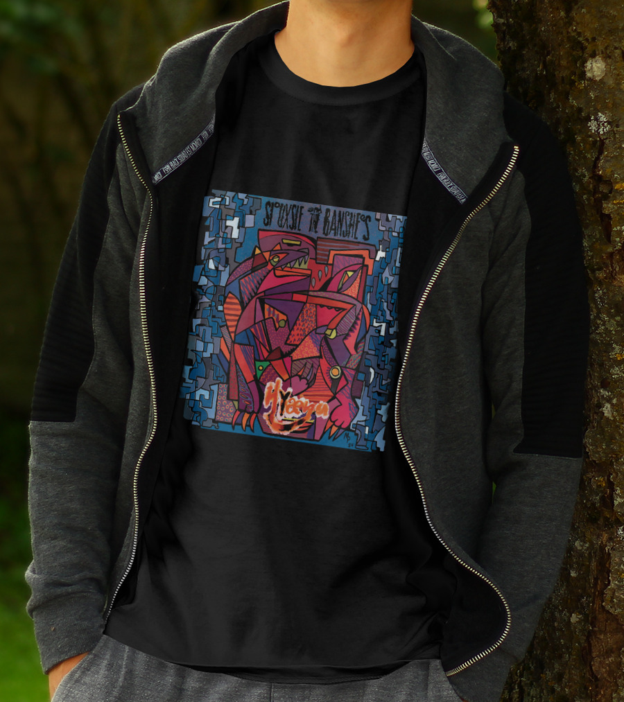 Siouxsie And The Banshees Mantaray Album Art Satb T-Shirt