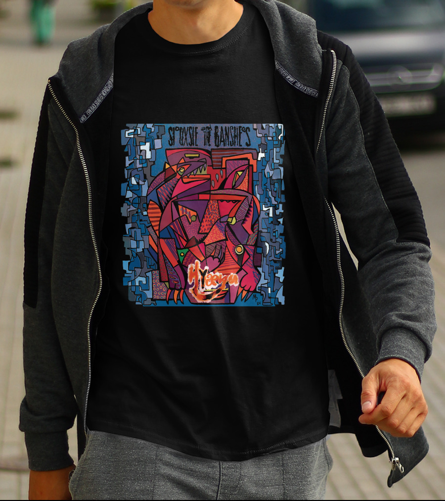 Siouxsie And The Banshees Mantaray Album Art Satb T-Shirt