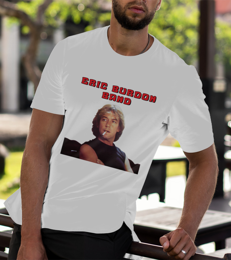 Eric Burdon Band 70S Rock Style Vintage Retro Look T-Shirt