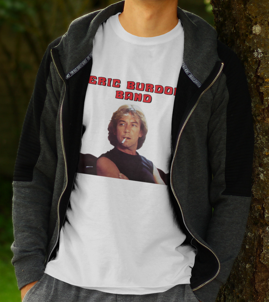 Eric Burdon Band 70S Rock Style Vintage Retro Look T-Shirt