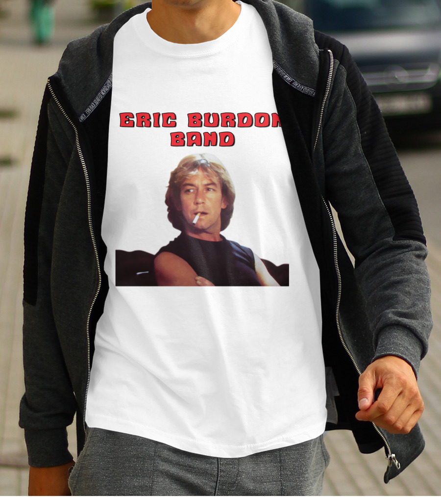 Eric Burdon Band 70S Rock Style Vintage Retro Look T-Shirt