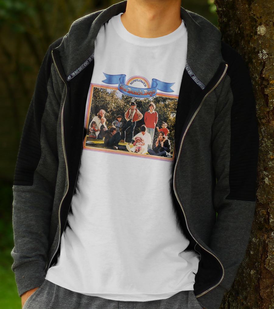 Sunflower The Beach Boys Vintage Album Cover T-Shirt
