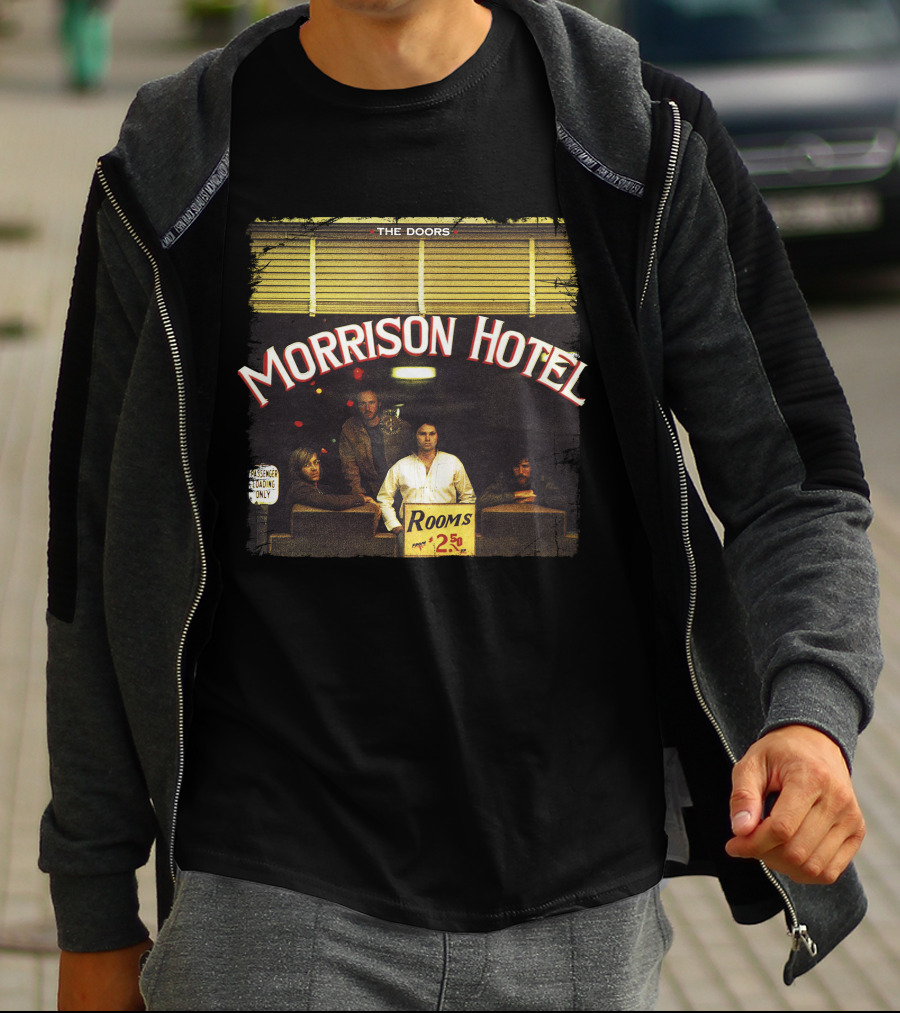 The Doors Morrison Hotel Classic Album Cover T-Shirt