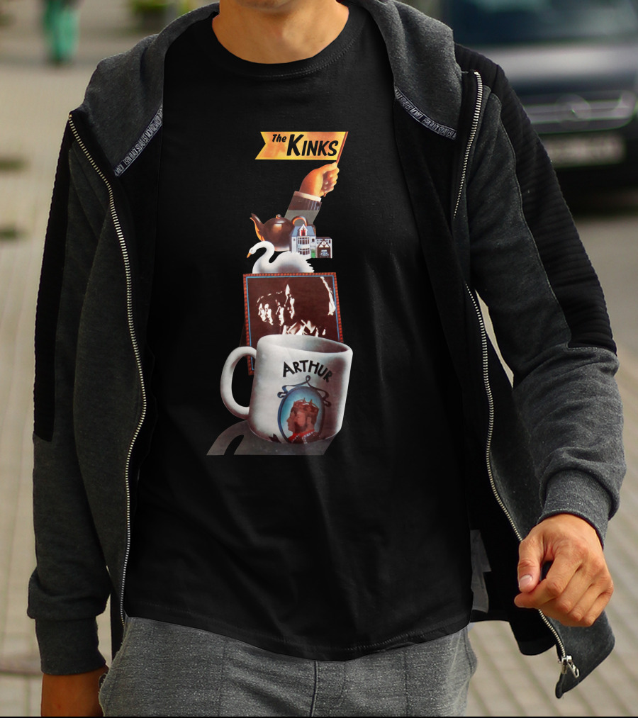The Kinks Arthur Album Cover Artwork Mug And Teapot T-Shirt