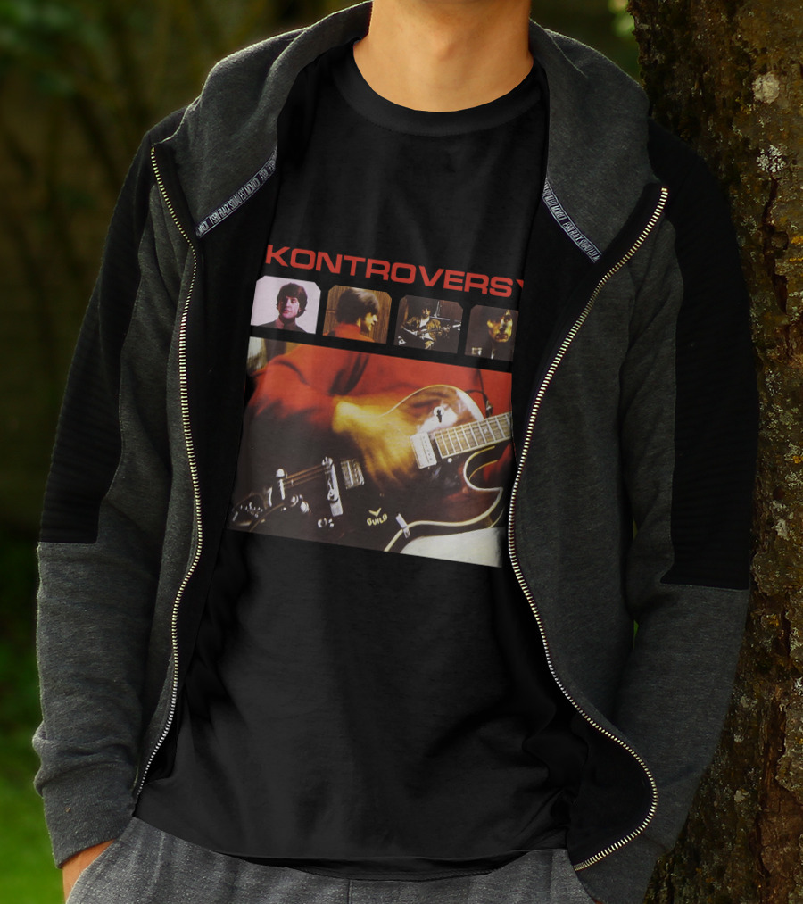 Kontroversy Guitar And Band T-Shirt