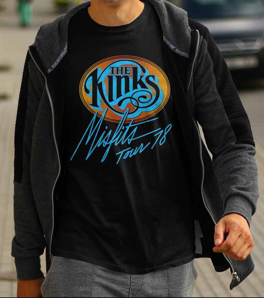 The Kinks Misfits Tour '78 T-Shirt