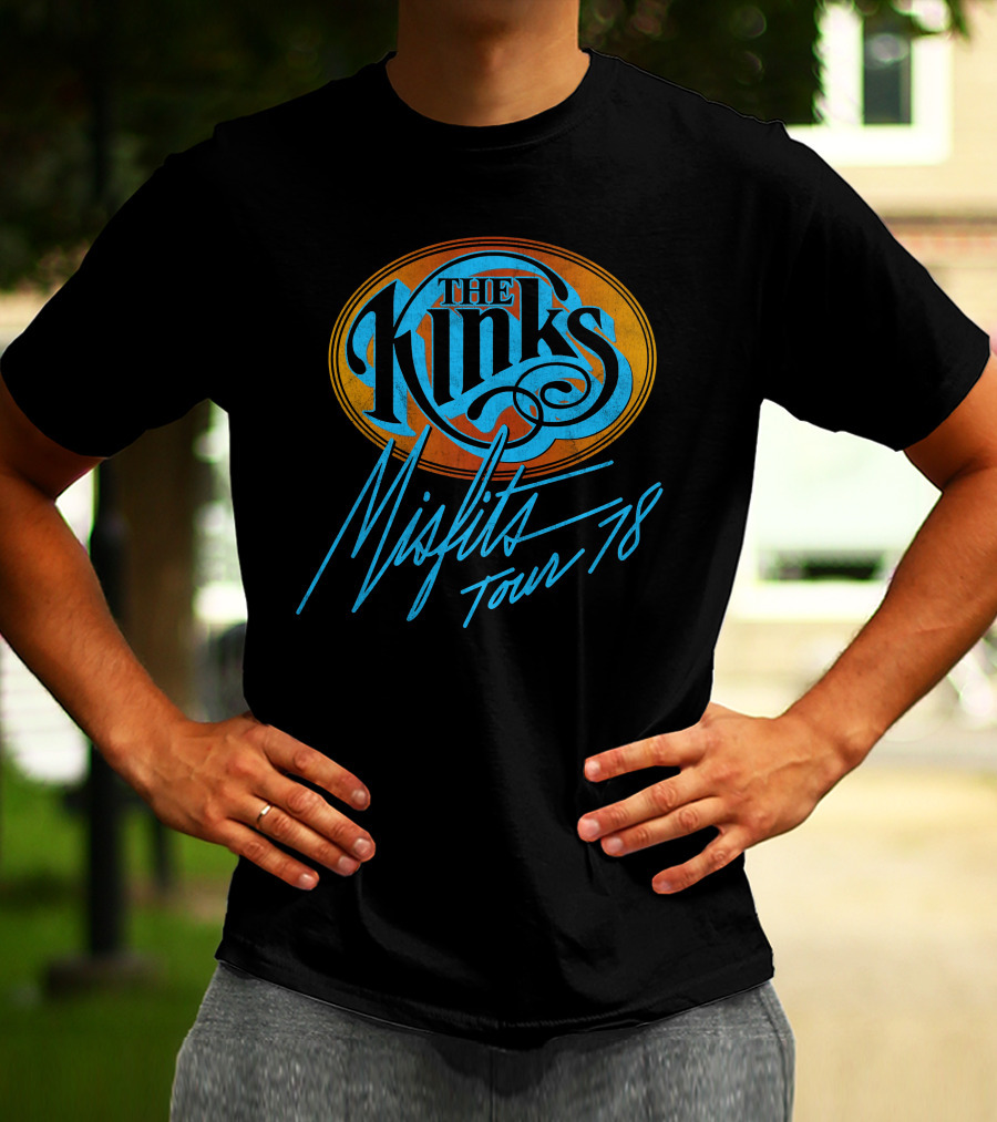 The Kinks Misfits Tour '78 T-Shirt