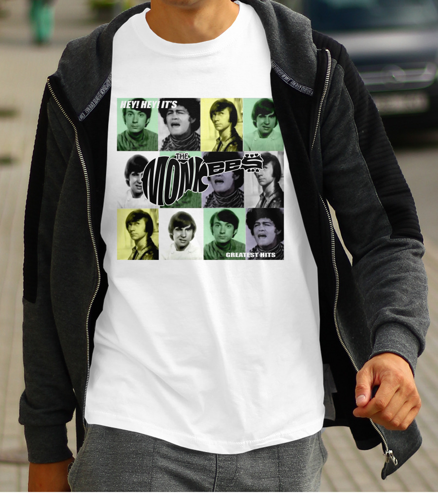 Hey! Hey! It's The Monkees Greatest Hits T-Shirt