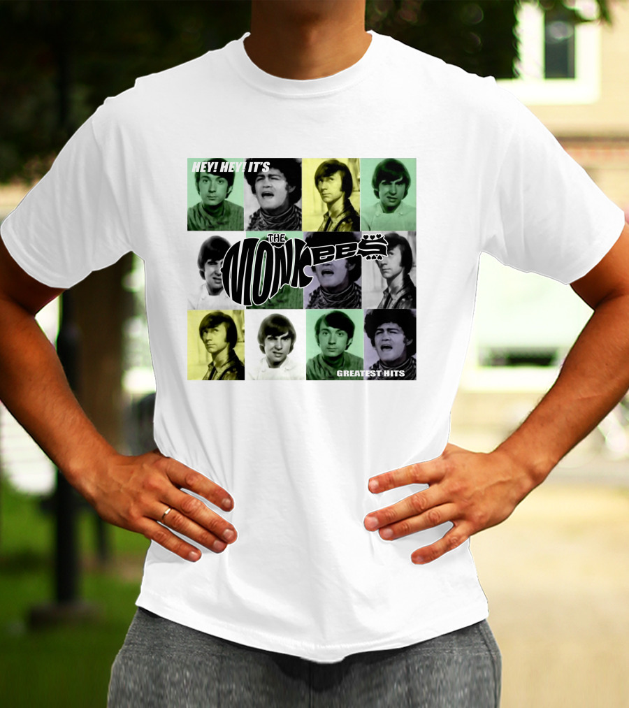Hey! Hey! It's The Monkees Greatest Hits T-Shirt
