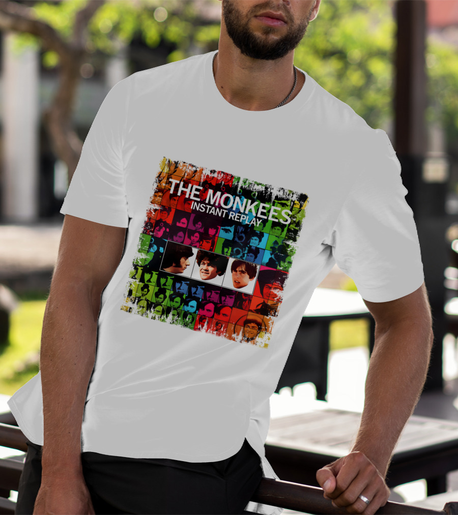 The Monkees Instant Replay Album Art Collage T-Shirt