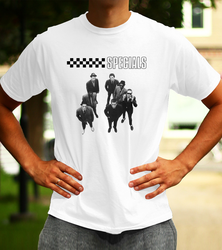 Specials Checkerboard Ska Band Tsp T-Shirt