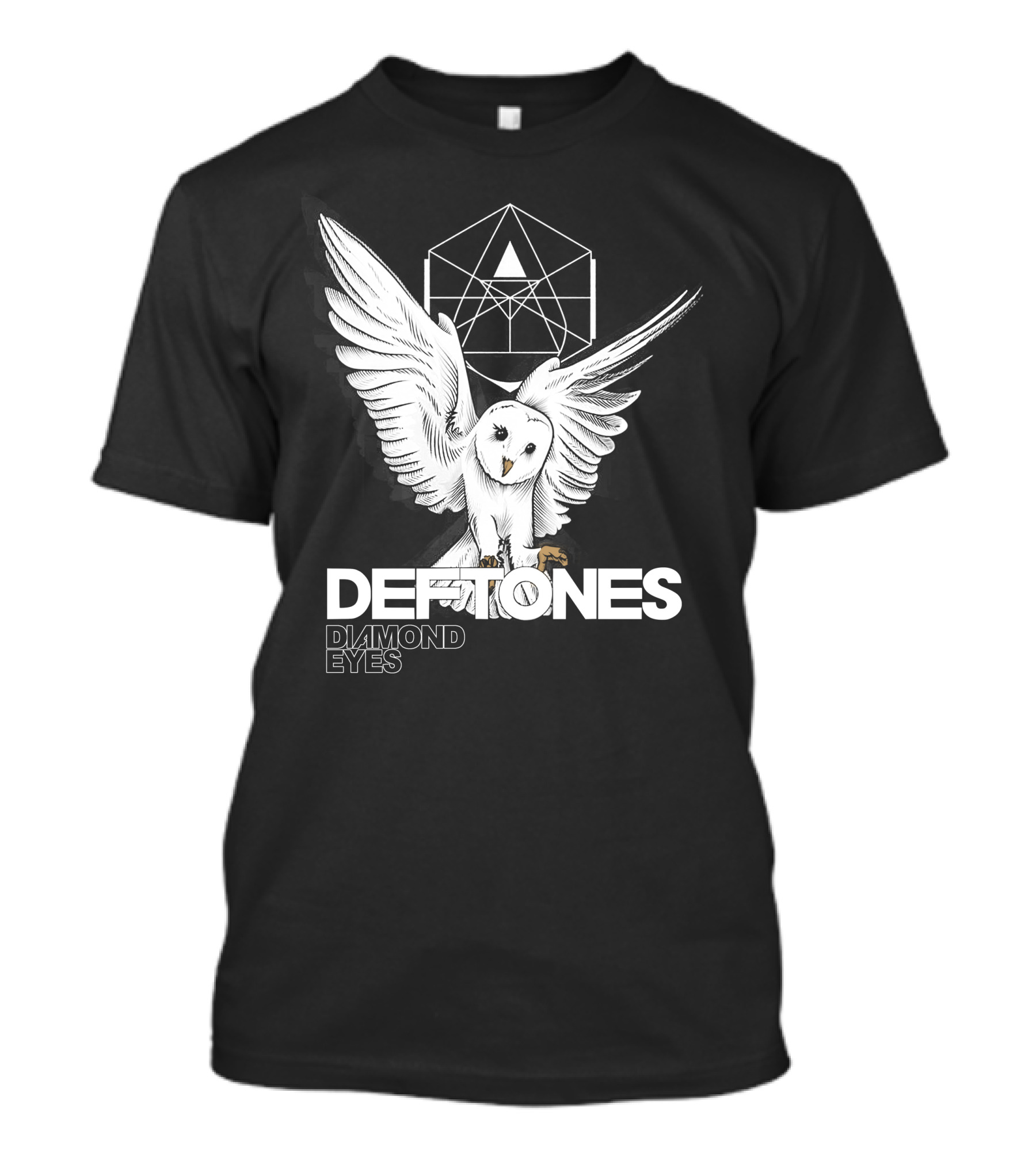 Deftones Diamond Eyes Owl Graphic Dtn T-Shirt