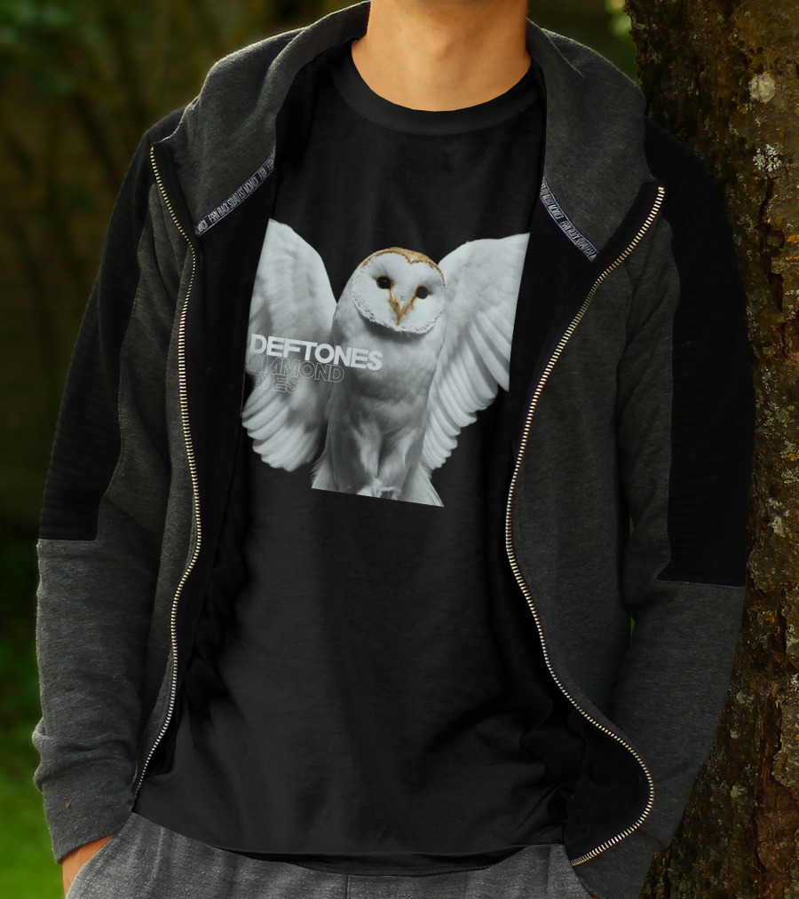 Deftones Diamond Eyes Owl Imagery Album Cover T-Shirt