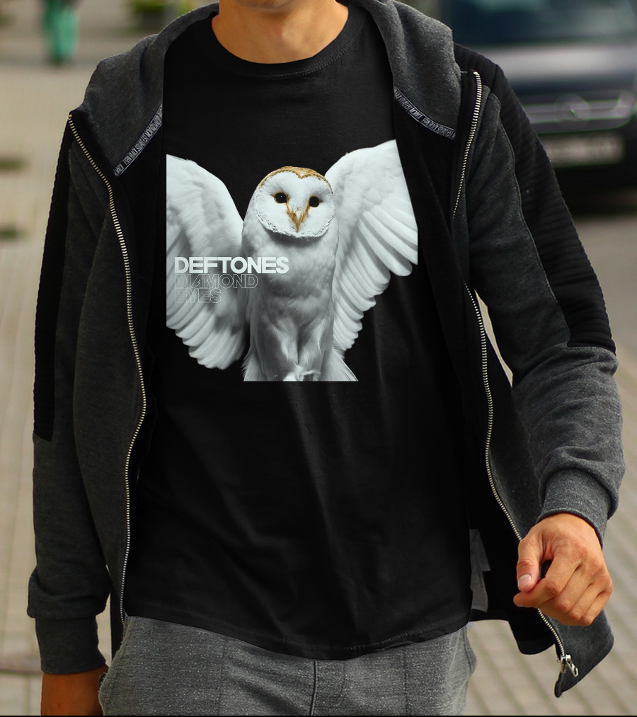 Deftones Diamond Eyes Owl Imagery Album Cover T-Shirt