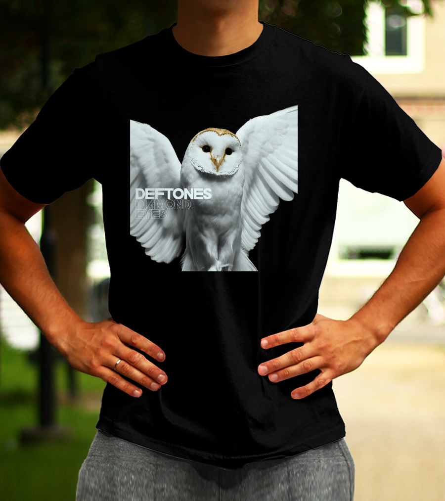 Deftones Diamond Eyes Owl Imagery Album Cover T-Shirt