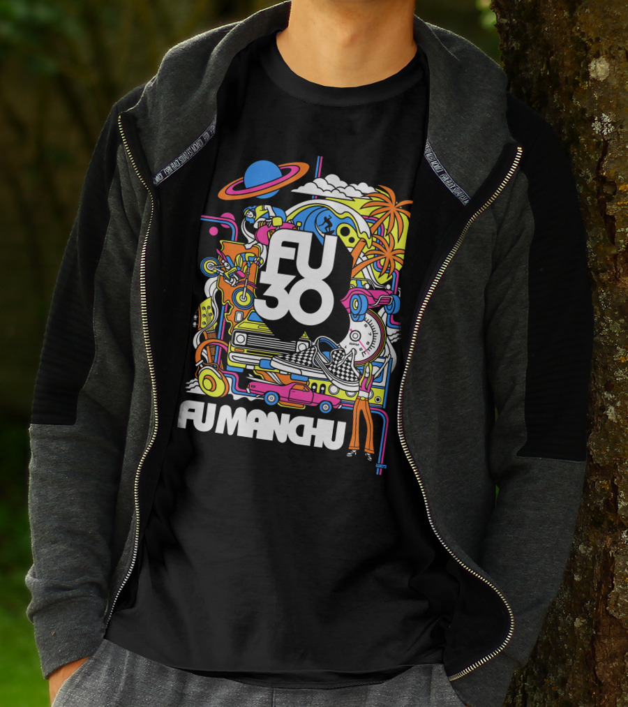 Fu30 Fu Manchu T-Shirt