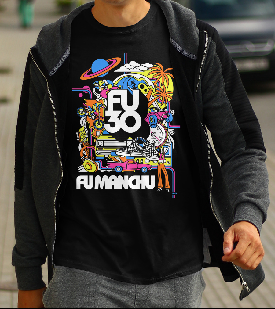 Fu30 Fu Manchu T-Shirt