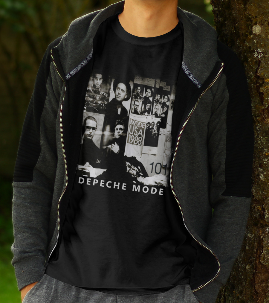 Depeche Mode USA 1988 101 Vintage Collage T-Shirt