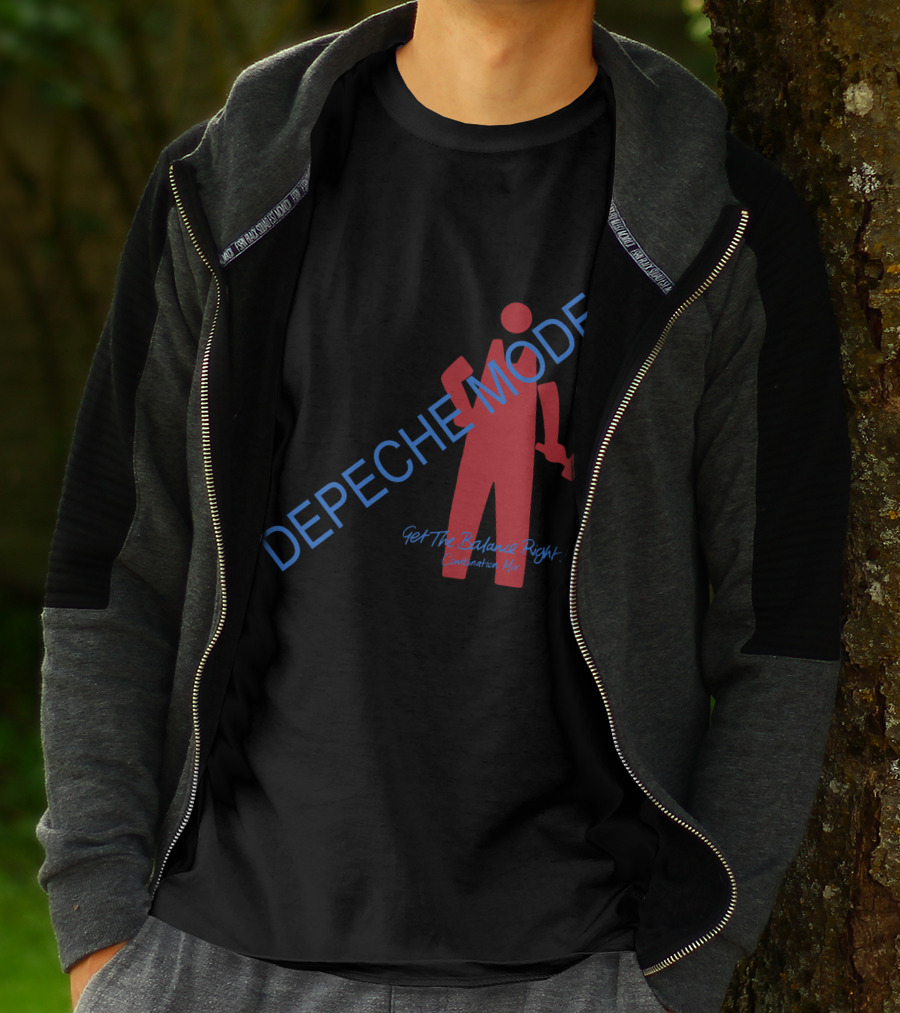 DEPECHE MODE Get The Balance Right Combination Mix Figures T-Shirt