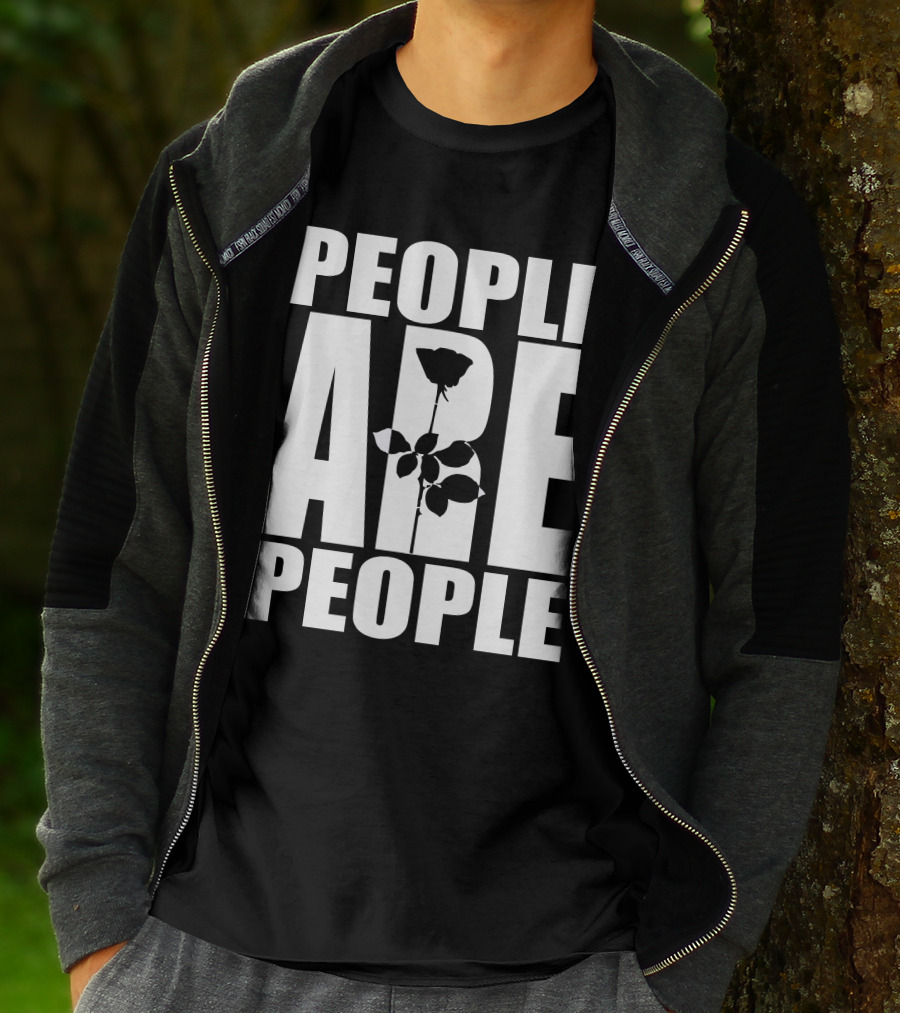 Depeche Mode People Are People Bold Rose T-Shirt