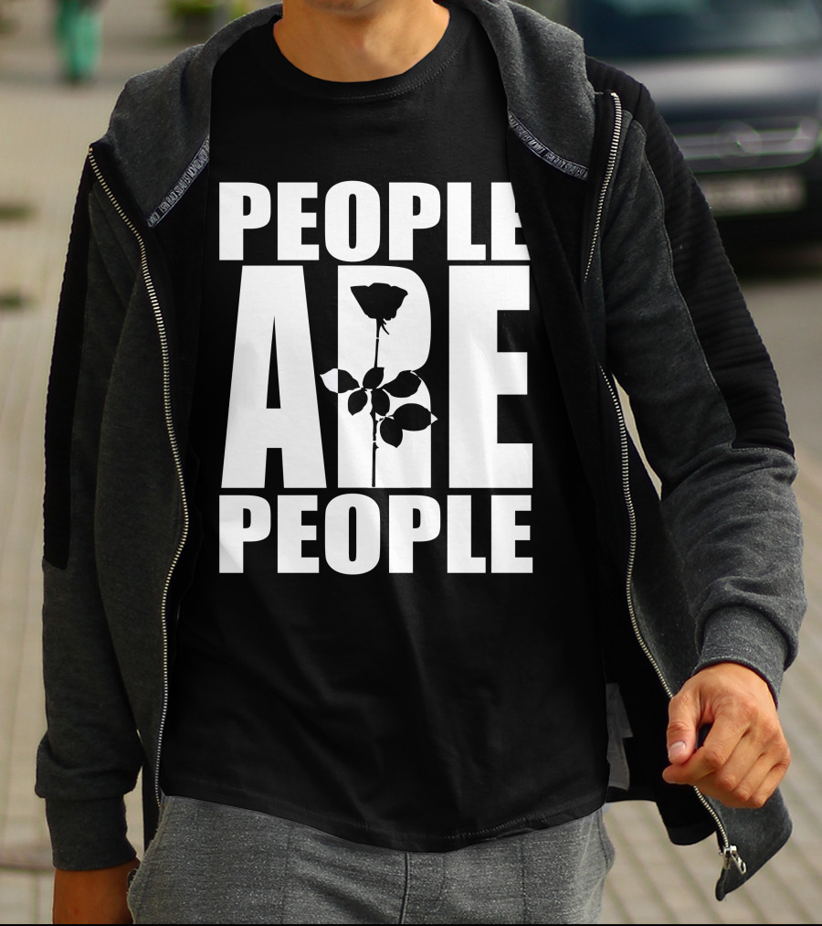 Depeche Mode People Are People Bold Rose T-Shirt