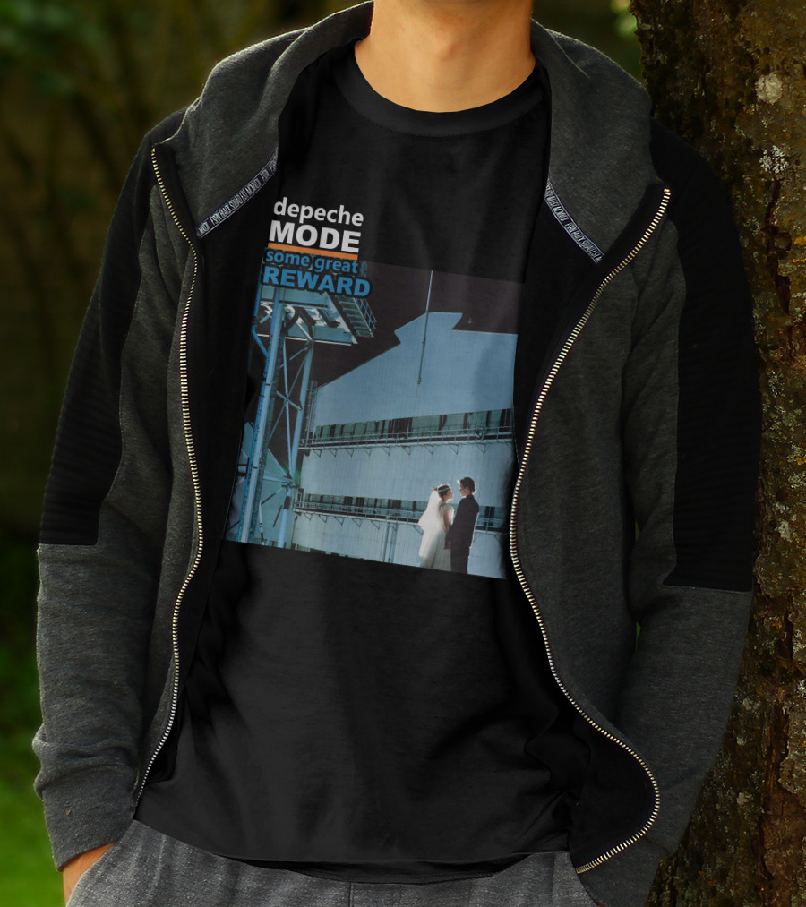 Depeche Mode Some Great Reward Album Cover Night Scene With Bride And Groom T-Shirt