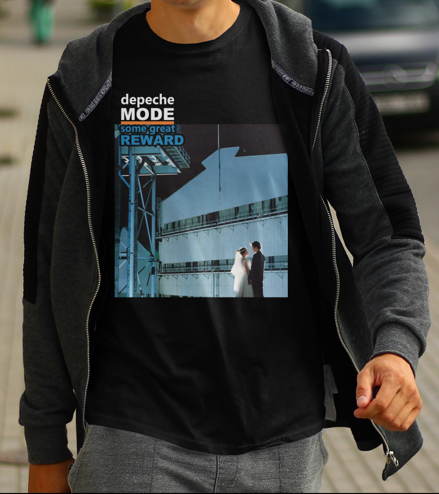 Depeche Mode Some Great Reward Album Cover Night Scene With Bride And Groom T-Shirt