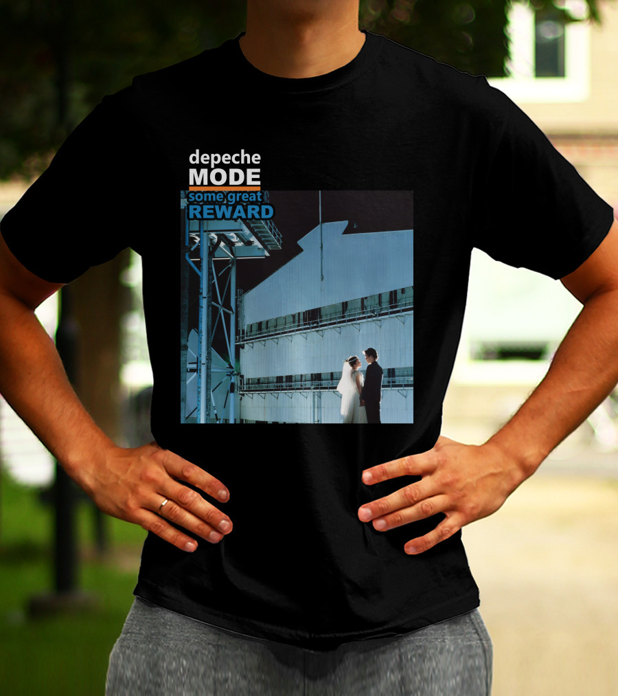 Depeche Mode Some Great Reward Album Cover Night Scene With Bride And Groom T-Shirt