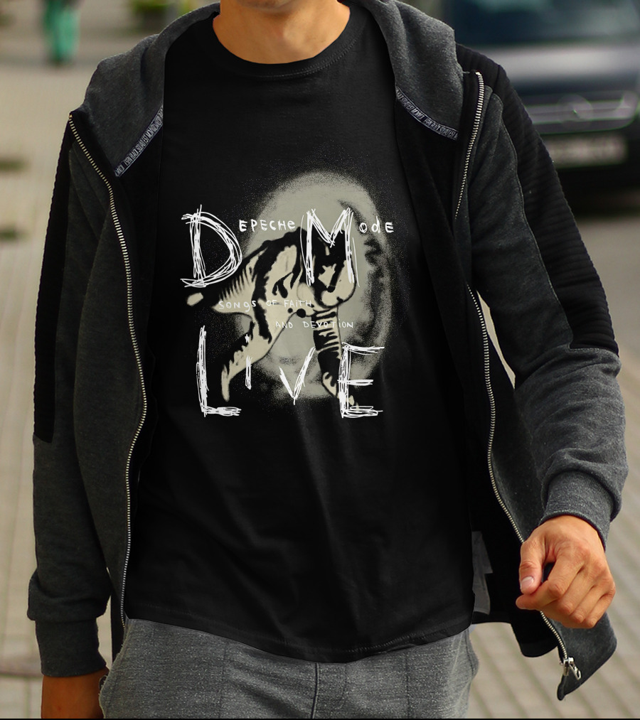 Depeche Mode Songs Of Faith And Devotion Live T-Shirt
