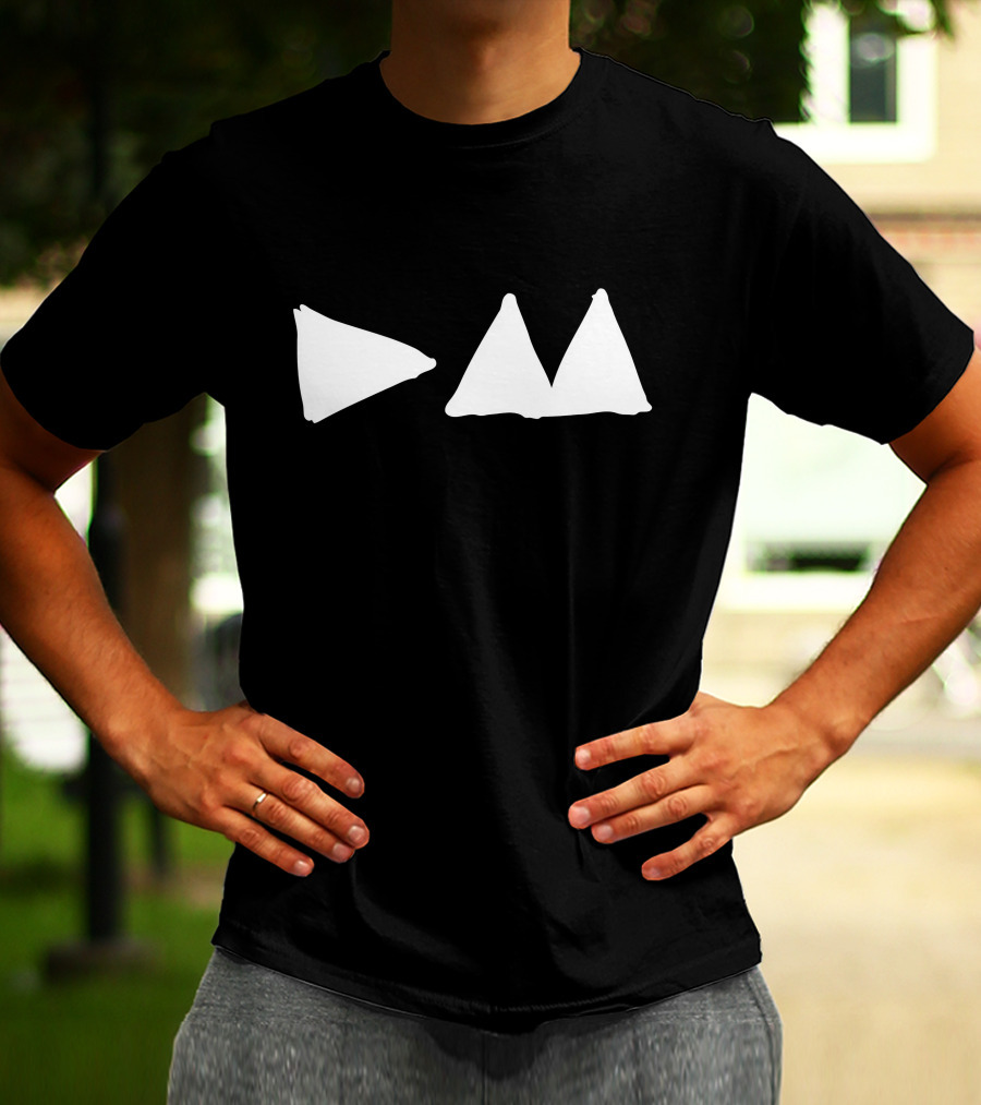 Depeche Mode Delta Machine Triangles T-Shirt