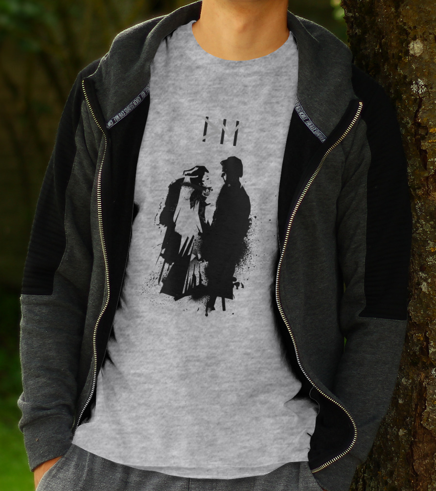 Dpm 44 Shadow Figures Silhouette Artwork T-Shirt