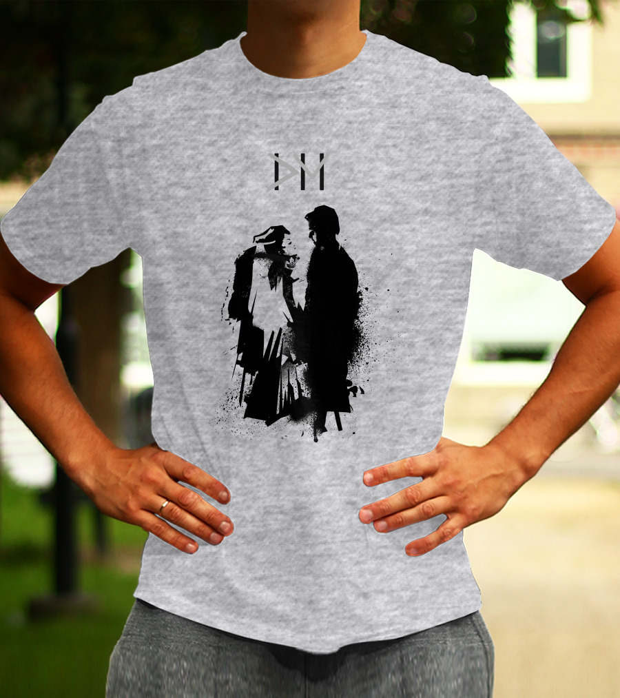 Dpm 44 Shadow Figures Silhouette Artwork T-Shirt