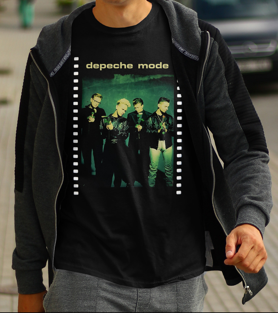 Depeche Mode Film Roll Portraiture T-Shirt