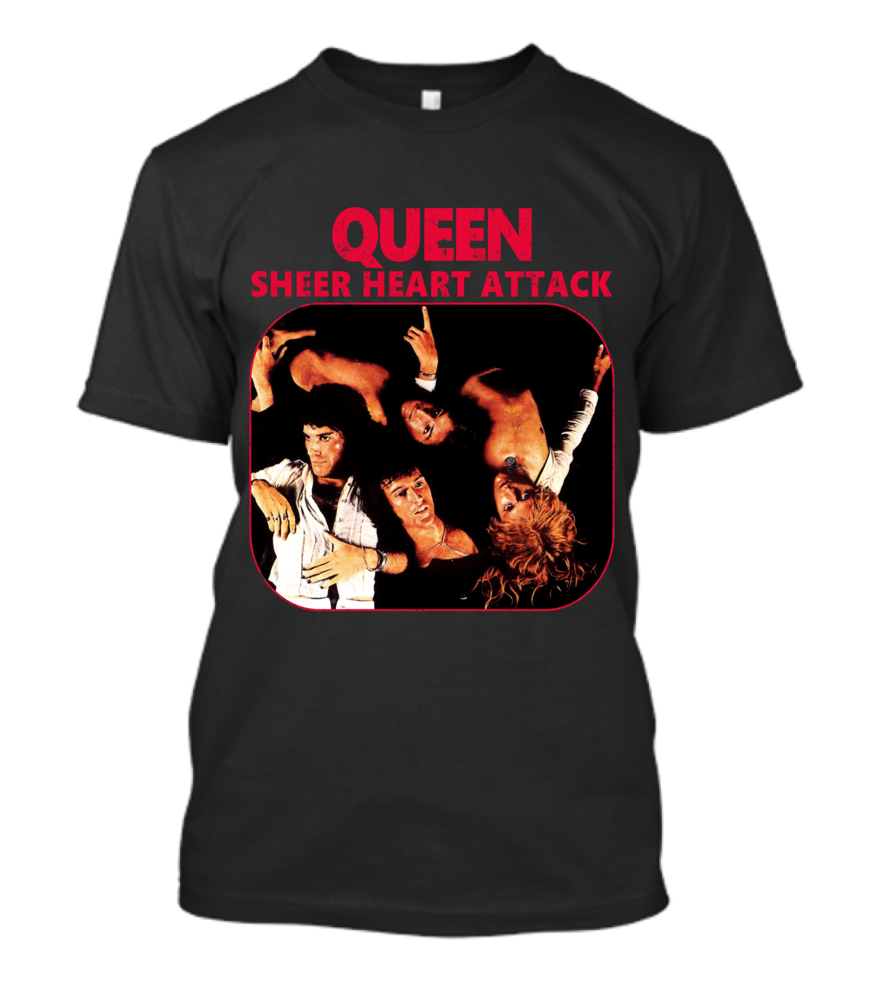 Queen Sheer Heart Attack Album Cover T-Shirt