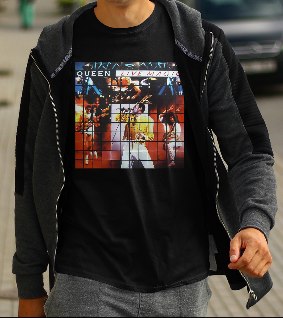 Queen Live Magic Album Cover T-Shirt