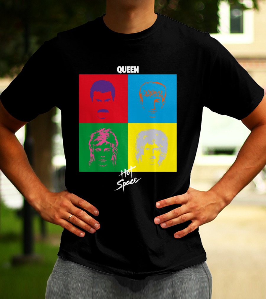 Queen Hot Space Album Cover Pop Art T-Shirt