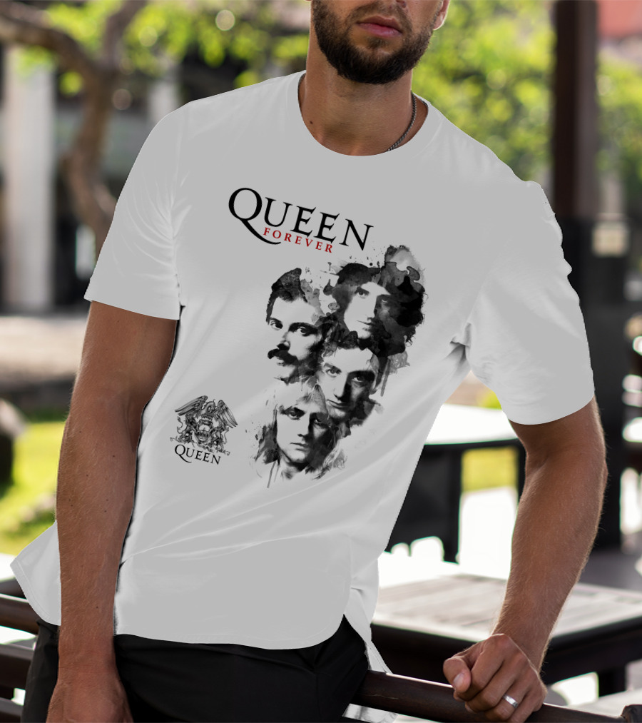 Queen Forever Iconic Band Portrait T-Shirt