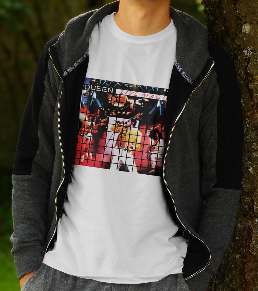 Queen Live Magic Concert Album Artwork Performance 1986 T-Shirt