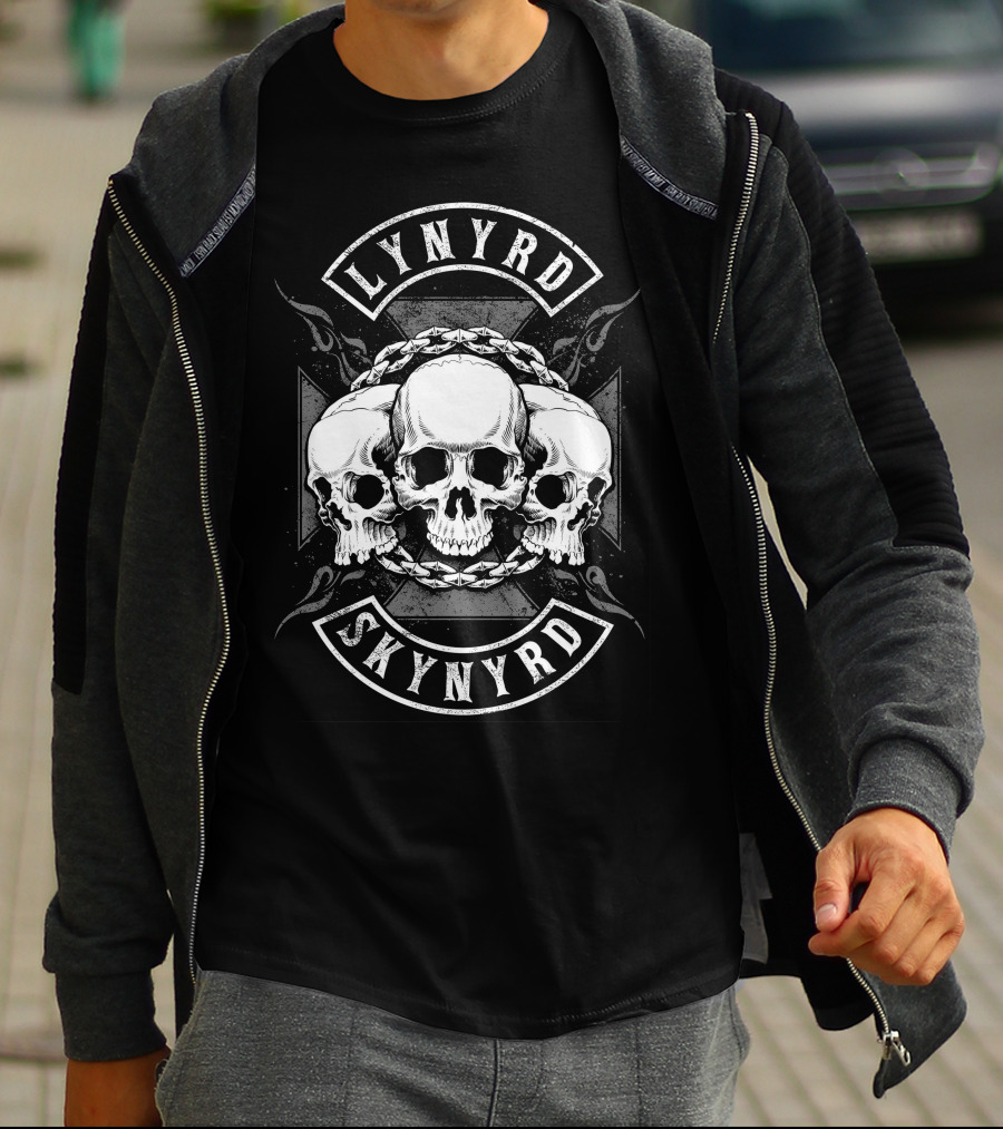 Lynyrd Skynyrd Skull Trio T-Shirt