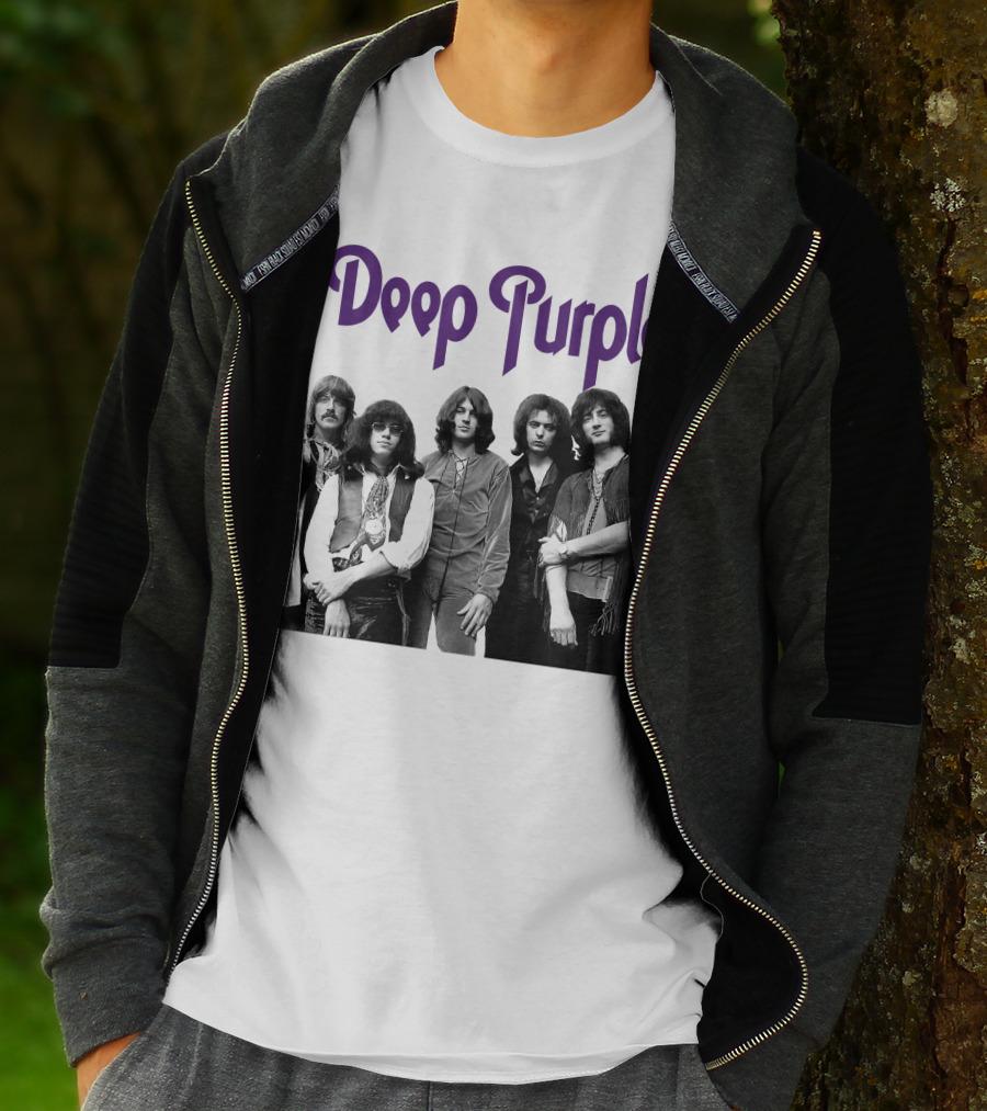 Deep Purple Band Photo Classic Album Era T-Shirt